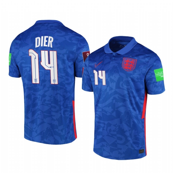 Eric Dier England 2021 Away Men's Royal Blue National Team Jersey