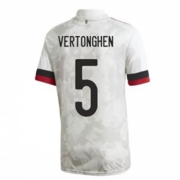 2020-2021 Belgium Away Shirt (VERTONGHEN 5) Jersey