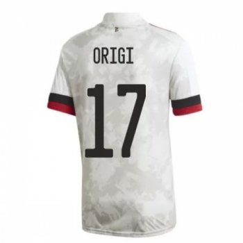 2020-2021 Belgium Away Shirt (ORIGI 17) Jersey