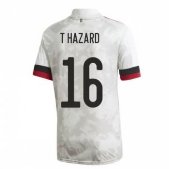 2020-2021 Belgium Away Shirt (T HAZARD 16) Jersey