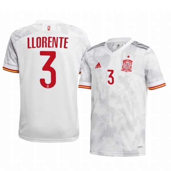 Spain Diego Llorente Men's 2021 Away National Team Jersey