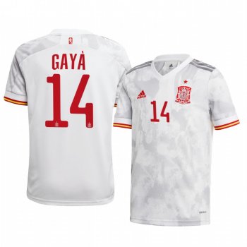 Spain Jose Gaya Men's 2021 Away National Team Jersey