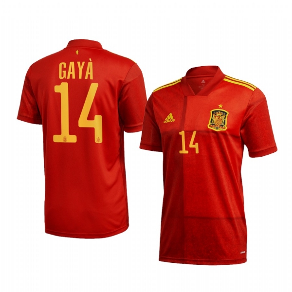 Youth Spain Jose Gaya 2021 Home National Team Jersey