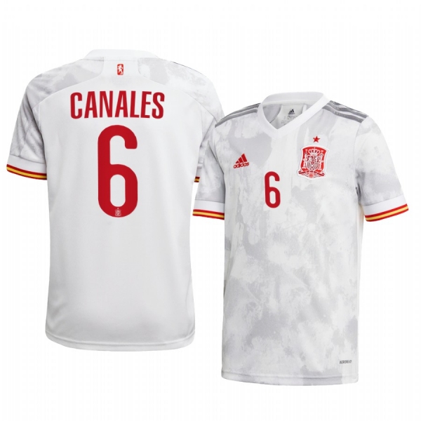 Spain Sergio Canales Men's 2021 Away National Team Jersey