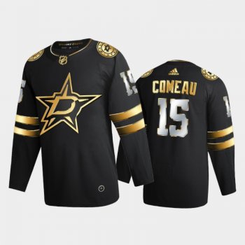 Dallas Stars Blake Comeau #15 2020-21 Authentic Golden Black Limited Edition Jersey