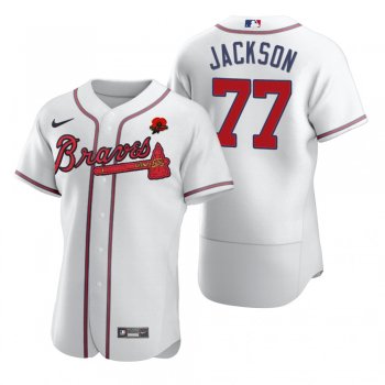 Atlanta Braves Luke Jackson White 2021 Memorial Day Authentic Jersey