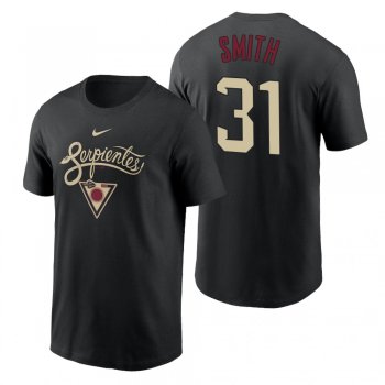 Arizona Diamondbacks Caleb Smith Black 2021 City Connect Graphic T-Shirt