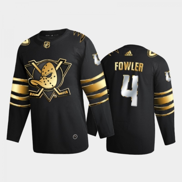 Anaheim Ducks Cam Fowler #4 2020-21 Golden Edition Black Limited Authentic Jersey