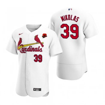 St. Louis Cardinals Miles Mikolas White 2021 Memorial Day Authentic Jersey