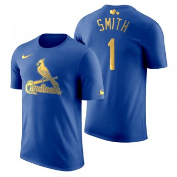 Men's 2020 Father's Day St. Louis Cardinals Ozzie Smith Blue T-Shirt