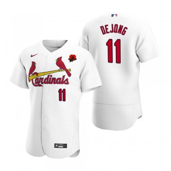 St. Louis Cardinals Paul DeJong White 2021 Memorial Day Authentic Jersey