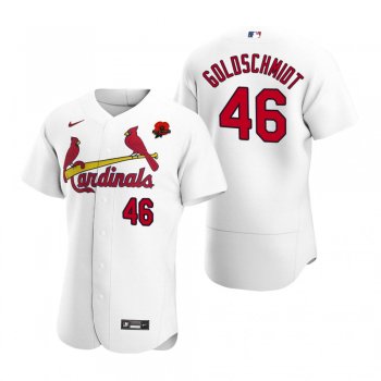 St. Louis Cardinals Paul Goldschmidt White 2021 Memorial Day Authentic Jersey