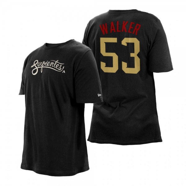 Arizona Diamondbacks Christian Walker Black 2021 City Connect T-Shirt