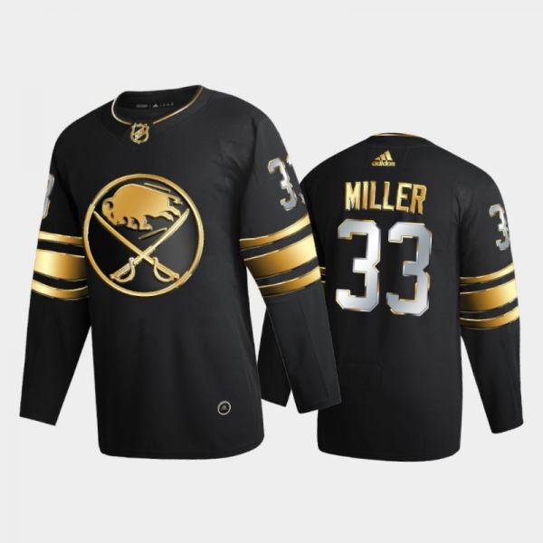 Buffalo Sabres Colin Miller #33 2020-21 Authentic Golden Black Limited Edition Jersey