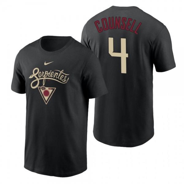 Arizona Diamondbacks Craig Counsell Black 2021 City Connect Graphic T-Shirt