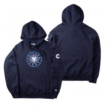 Chicago Cubs Navy 2021 City Connect New Era Hoodie