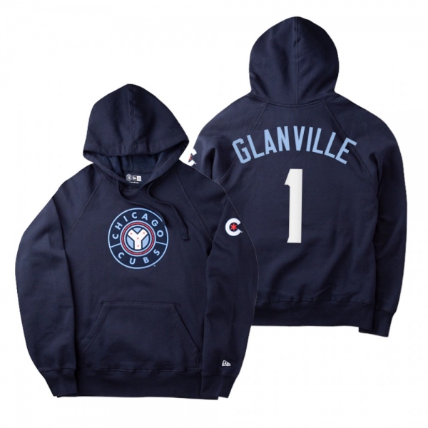 Chicago Cubs Doug Glanville Navy 2021 City Connect New Era Hoodie