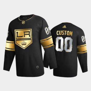 Los Angeles Kings Custom #00 2020-21 2021 Golden Edition Black Limited Authentic Jersey