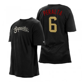 Arizona Diamondbacks David Peralta Black 2021 City Connect T-Shirt