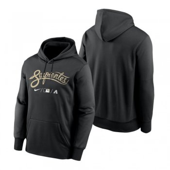 Arizona Diamondbacks Black 2021 City Connect Therma Pullover Hoodie