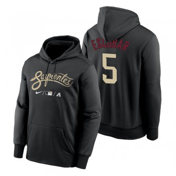 Arizona Diamondbacks Eduardo Escobar Black 2021 City Connect Therma Hoodie