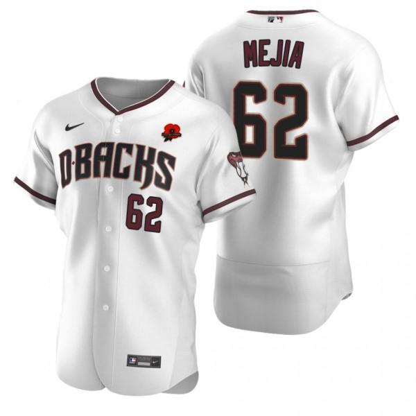 Arizona Diamondbacks Humberto Mejia White 2021 Memorial Day Authentic Jersey