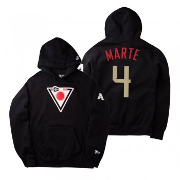 Arizona Diamondbacks Ketel Marte Black 2021 City Connect New Era Hoodie