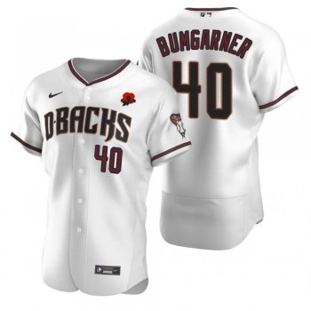 Arizona Diamondbacks Madison Bumgarner White 2021 Memorial Day Authentic Jersey