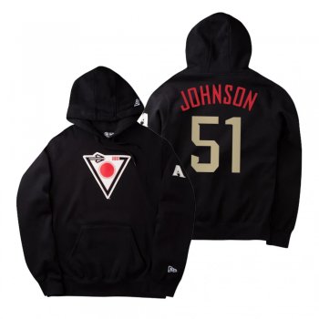 Arizona Diamondbacks Randy Johnson Black 2021 City Connect New Era Hoodie