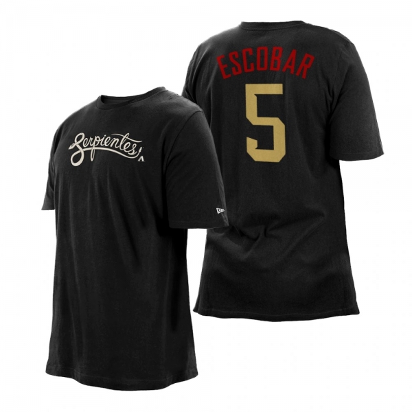 Arizona Diamondbacks Eduardo Escobar Black 2021 City Connect T-Shirt