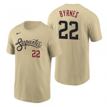 Arizona Diamondbacks Eric Byrnes Gold 2021 City Connect Name Number T-Shirt