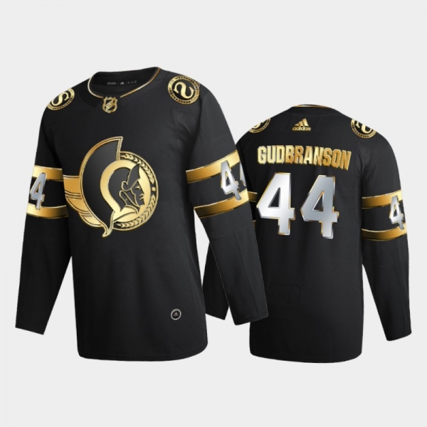 Ottawa Senators Erik Gudbranson #44 2020-21 Authentic Golden Black Limited Edition Jersey