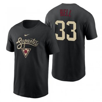 Arizona Diamondbacks Jay Bell Black 2021 City Connect Graphic T-Shirt