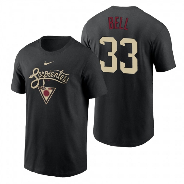 Arizona Diamondbacks Jay Bell Black 2021 City Connect Graphic T-Shirt