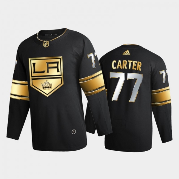 Los Angeles Kings Jeff Carter #77 2020-21 2021 Golden Edition Black Limited Authentic Jersey