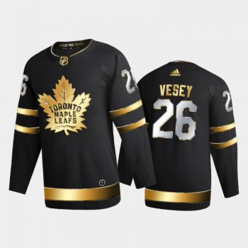 Toronto Maple Leafs Jimmy Vesey #26 2020-21 Authentic Golden Black Limited Edition Jersey