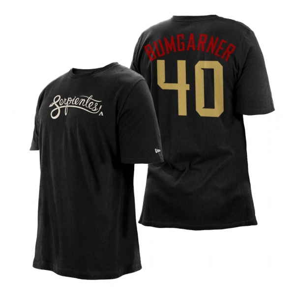 Arizona Diamondbacks Madison Bumgarner Black 2021 City Connect T-Shirt