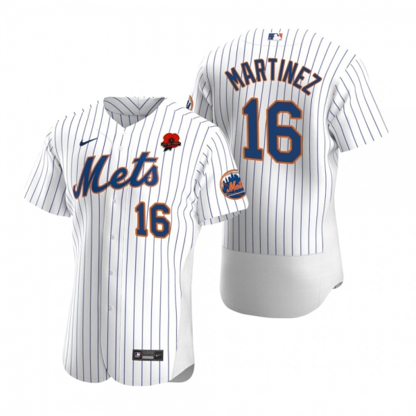 New York Mets Jose Martinez White 2021 Memorial Day Authentic Jersey