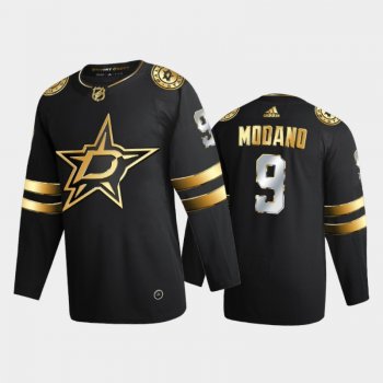 Dallas Stars Mike Modano #9 2020-21 Authentic Golden Black Limited Edition Jersey