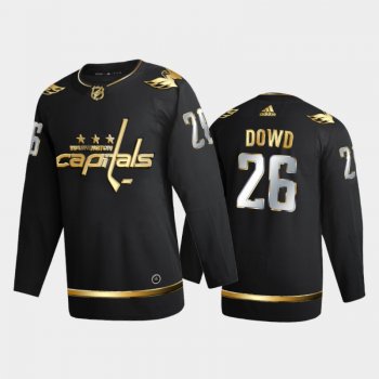 Washington Capitals Nic Dowd #26 2020-21 Authentic Golden Black Limited Edition Jersey