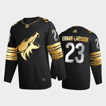 Arizona Coyotes Oliver Ekman-larsson #23 2020-21 Golden Edition Black Limited Authentic Jersey