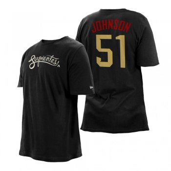 Arizona Diamondbacks Randy Johnson Black 2021 City Connect T-Shirt