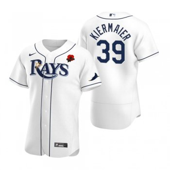 Tampa Bay Rays Kevin Kiermaier White 2021 Memorial Day Authentic Jersey