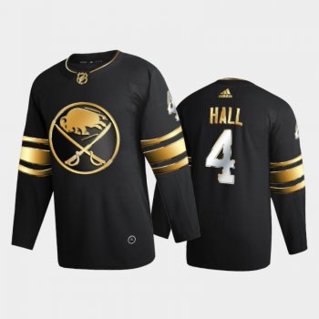 Buffalo Sabres Taylor Hall #4 2020-21 Authentic Golden Black Limited Edition Jersey