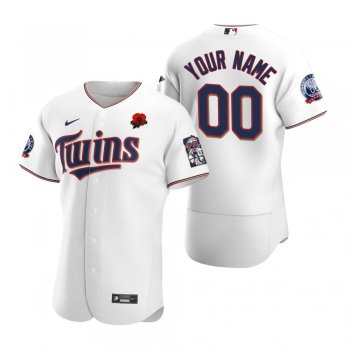 Minnesota Twins Custom White 2021 Memorial Day Authentic Jersey