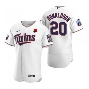 Minnesota Twins Josh Donaldson White 2021 Memorial Day Authentic Jersey