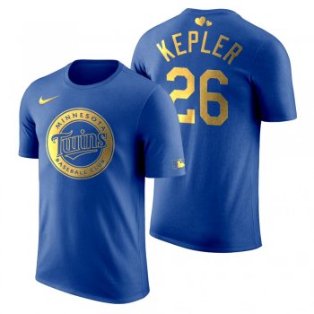 Men's 2020 Father's Day Minnesota Twins Max Kepler Blue T-Shirt