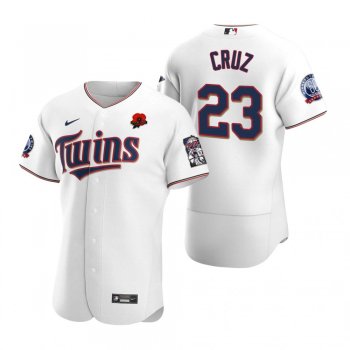 Minnesota Twins Nelson Cruz White 2021 Memorial Day Authentic Jersey