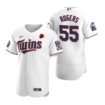 Minnesota Twins Taylor Rogers White 2021 Memorial Day Authentic Jersey