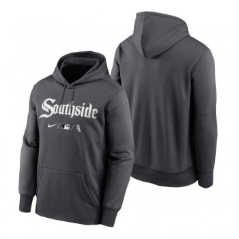 Chicago White Sox Anthracite 2021 City Connect Performance Hoodie